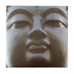 Carreau Gros plan de statue de Bouddha