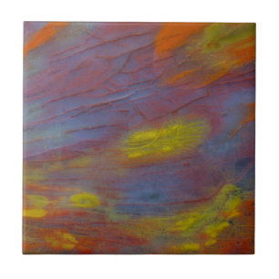 Carreau Gros plan sur le bois de Petrified