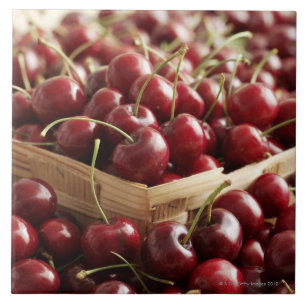 Carreau Groupe de cerises dans le punnett