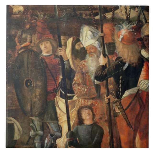Carreau Groupe d'Orientaux, de juifs et de soldats, (Devant)