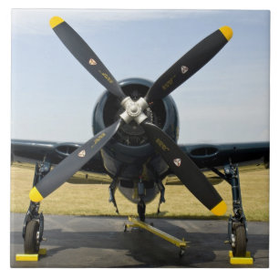 Carreau Grumman F8F Bearcat chasseur embarqué de la marine