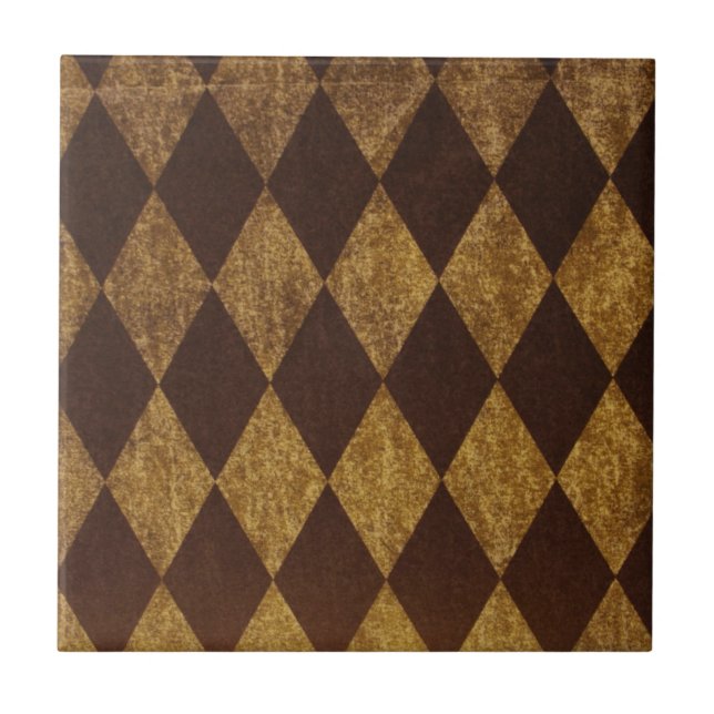 Carreau Grunge de harlequin (Devant)