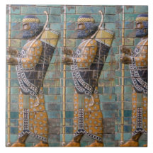 Guerrier persan antique