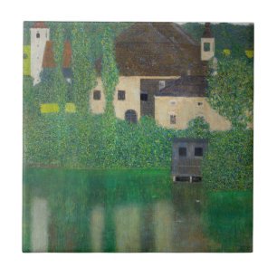 Carreau Gustav Klimt - Château aquatique