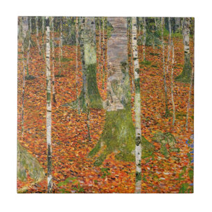 Carreau Gustav Klimt - Ferme Avec Birch Trees