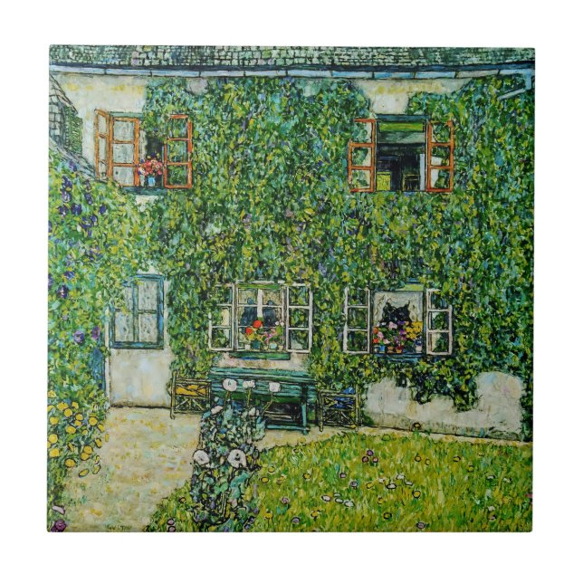 Carreau Gustav Klimt - La Maison de Guardaboschi (Devant)