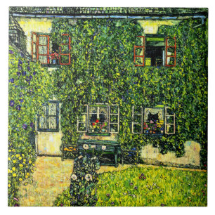 Carreau Gustav Klimt - La Maison de Guardaboschi