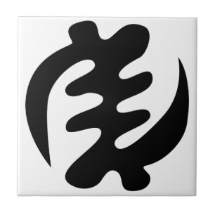 Carreau Gye Nyame   God is Supreme Adinkra