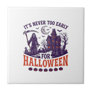 Carreau Halloween de la Faucheuse Maison Hantée Jamais Tro