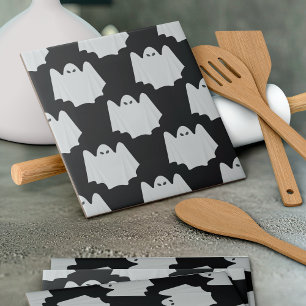 Carreau Halloween, Fantôme Effrayant, Trick Or Treat, Hou