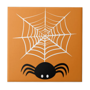 Carreau Halloween Spider Web
