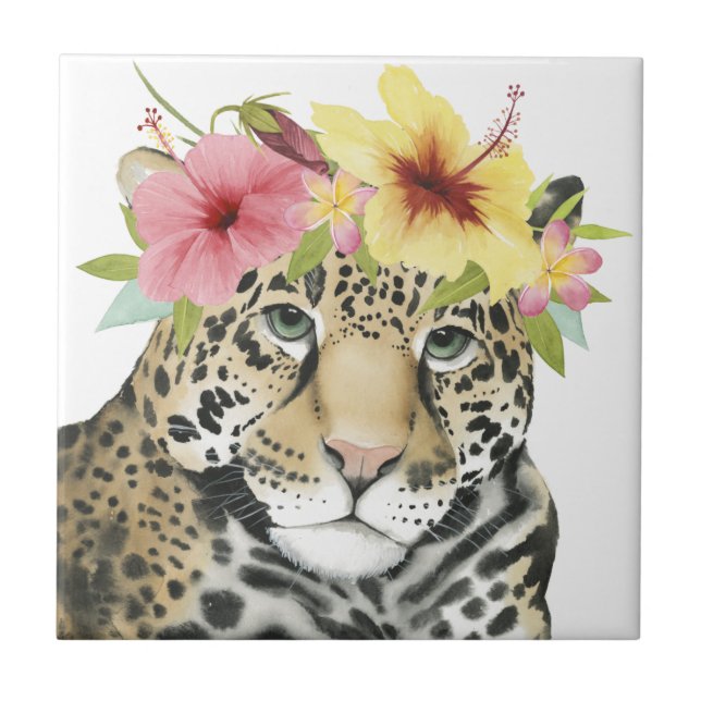 Carreau Halo tropical | Sweet Cheetah (Devant)