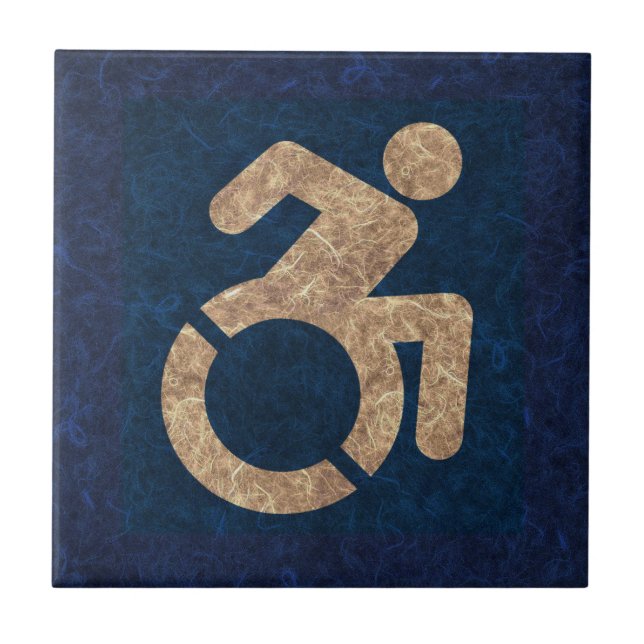 Carreau Handicap Texté (Devant)
