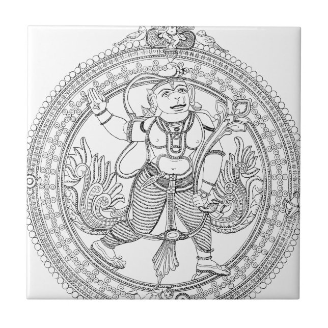 Carreau Hanuman (Devant)