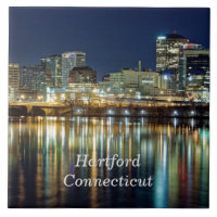 Hartford, Connecticut photo cityscape marquée