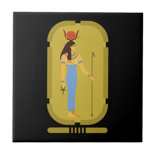 Carreau Hathor Egypte ancienne déesse Carrelage en céramiq