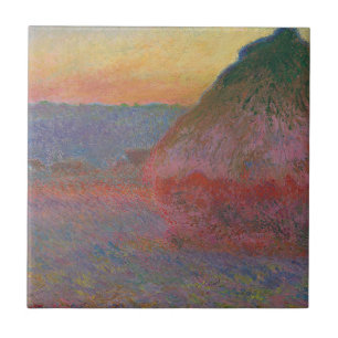Carreau Haystacks (par Claude Monet)