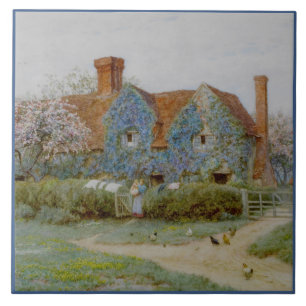 Carreau Helen Allingham Buckinghamshire House à Penn Str