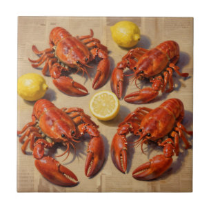 Carreau Homard bouilli frais Fête du citron Journal