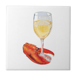 Carreau Homard et vin