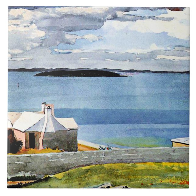 Carreau Homer - Eau Intérieure, Bermudes, (Devant)