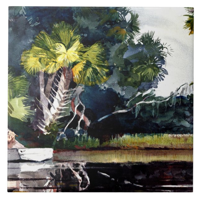 Carreau Homer - Homosassa Jungle, (Devant)