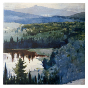 Carreau Homer - Village indien, Adirondacks