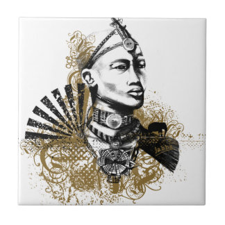 Carreau Homme de Lion Maasai