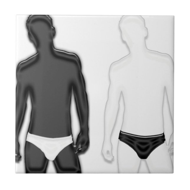 Carreau Hommes en sous-vêtements (Devant)