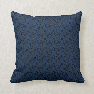 Carreau homosexuel d'amour d'homme de coussin de