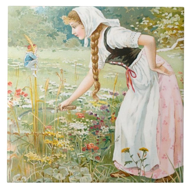 Carreau "Hop O My Thumb" de E S Hardy (Devant)