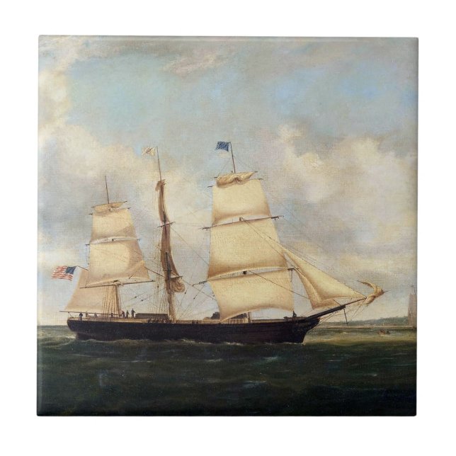 Carreau Horatio navire Clipper 19e siècle (Devant)