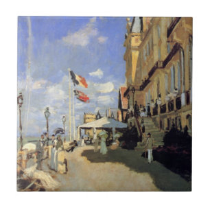 Carreau Hôtel des Roches Noires, Trouville de Claude Monet