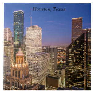 Carreau Houston, Texas / dessous de verre