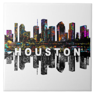 Carreau Houston, Texas recouvert de graffiti Carrelage cér