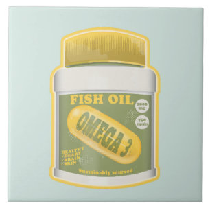 Carreau Huile de poisson oméga 3