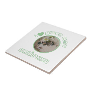 Carreau I Love Thai Green Curry ... Thaïlande