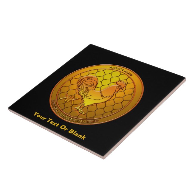 Carreau ICO de crypto-monnaie KatkaKoin (Côté)