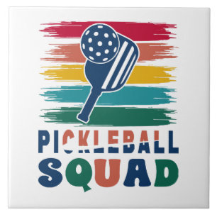 Carreau Idée de cadeau pour joueurs de pickleball