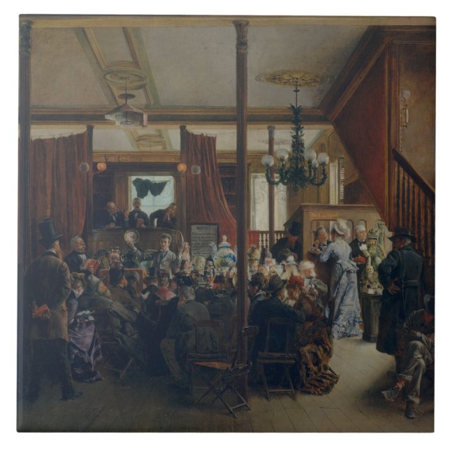 Carreau Ignacio de Leon y Escosura - Vente aux enchères (Devant)