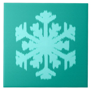 Carreau Ikat Snowflake