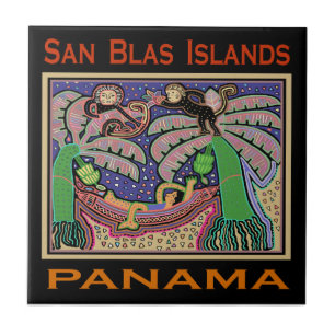 Carreau Îles San Blas Panama Mola