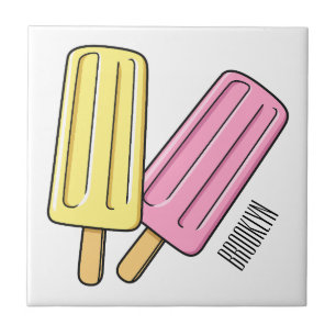 Carreau Illustration de Ice pop