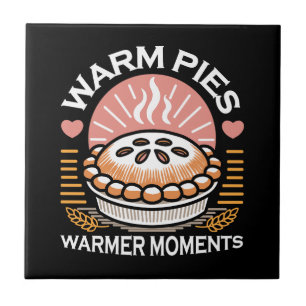 Carreau Illustration de tourte douillette : Pies chaudes M