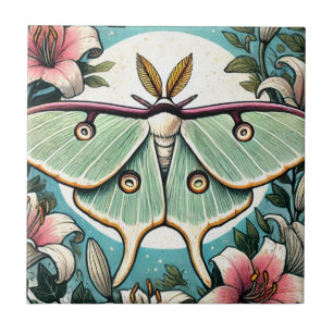 Carreau Illustration Luna Moth lys luna moths