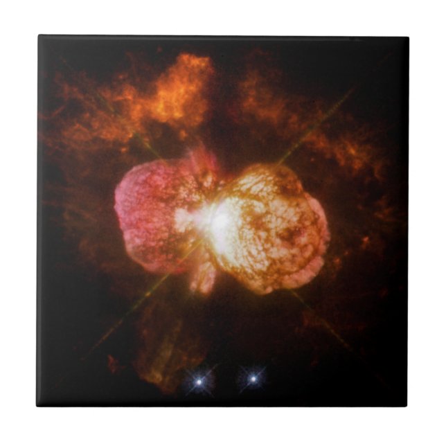 Carreau Image variable Eta Carinae NASA Hubble (Devant)