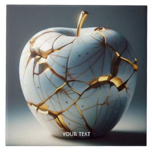 Carreau Imaginaire Cute Kintsugi Porcelain Pomme