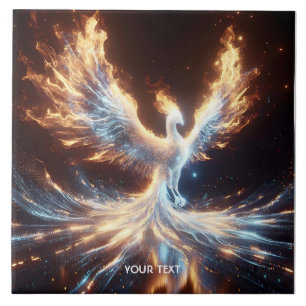 Carreau Imaginaire Phoenix Feu mignon renaître