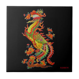 Carreau Imaginaire psychédélique Dragon fractal exotique