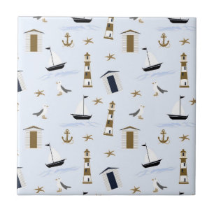 Carreau Impression navale festive